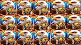 ★★JACKPOT HANDPAY★★$62 BETS★★GREAT EAGLE RETURNS HIGH LIMIT SLOT MACHINE BUENO DINERO MUSEUM SLOTS