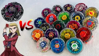Gravity Destroyer vs Metal Fusion!!! 1 vs 20 Can Julians Beyblade Solo Metal Fusion? FIND OUT NOW!!