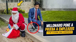 Empleador pone a prueba a sus empleados y se llevan una gran lección | Millonario prueba honradez