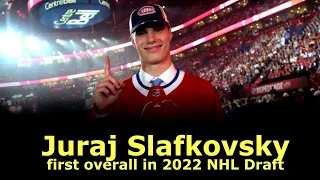 Juraj Slafkovsky - first overall in 2022 NHL Draft (tribute video)