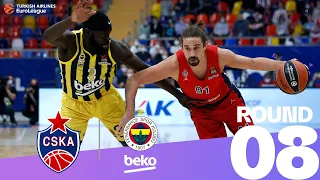 Fenerbahce conquers Moscow! | Round 8, Highlights | Turkish Airlines EuroLeague