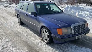 W124 Wagon Забрал с Петрозаводска новую игрушку, первичный обзор