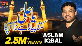 Ya Ali Kitna Pyara Hai Naam Apka | Aslam Iqbal | Tp Manqabat