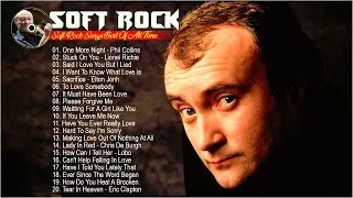 Phil Collins, Michael Bolton, Eric Clapton, Elton John, Rod Stewart 🎧 Soft Rock Ballads 70s 80s 90s