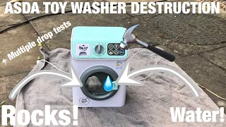 Asda toy washing machine destruction!