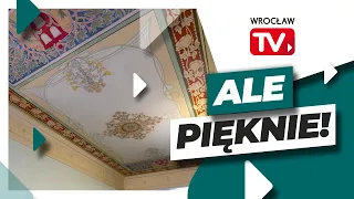Odnowione polichromie w kamienicy przy ul. Prądzyńskiego to prawdziwe perełki | Wrocław TV