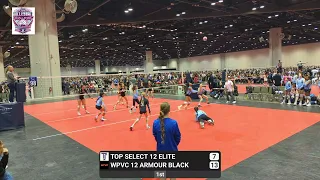 ASICS Florida Challenge Semi Finals: Top Select 12 Elite vs WPVC 12 Armour Black