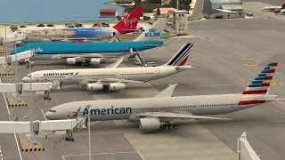 (3 Stars) International Contracts Unlocked at Sint Maarten Airport | World of Airports | Gameplay