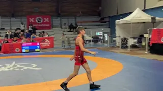 ARUTUNIAN ARUTUN CHAMPION 2 CMB TOURNOIE INTERNATIONAL RANKING ROSNY -48 KG U15 LUTTE GRÉCO-ROMAINE