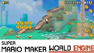 Nivel de Super Mario 3D World Mod Super Mario Maker World Engine