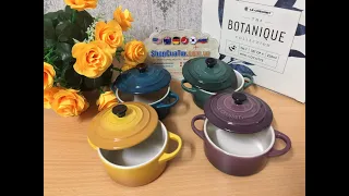 SET 4 NỒI LE CREUSET 10 CM KÈM HỘP BOTANIQUE - Shopcuatui.com.vn