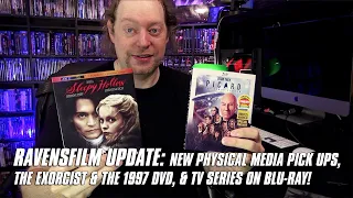 RavensFilm Update: NEW PHYSICAL MEDIA PICK UPS, THE EXORCIST & THE 1997 DVD, & TV SERIES ON BLU-RAY!