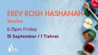 Erev Rosh HaShanah Service - 15 September