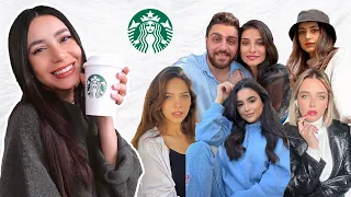 خليت يوتيوبرز يحدّدو قهوتي من ستاربكس لأسبوع | Youtubers pick my Starbucks drinks for a week! ☕🤩