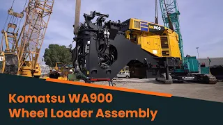2023 Komatsu WA900 Wheel Loader Assembly | Al Marwan Machinery