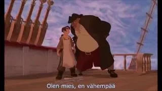 Treasure Planet - I'm still here [Polish-Finnish Multilanguage + subs & translation]