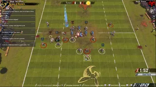 Blood Bowl 2. ЛМС. Хуманы - Хаос.