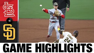 Cardinals vs. Padres Game Highlights (5/15/21) | MLB Highlights