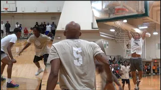 DJ Thomas TURNS UP! College Hoopers SHOW OUT in Pro Am!