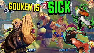 USF4 ~ Ryu & Ken MASTER Is SICK 😅 - GOUKEN Online Matches 🔥[ EPIC Combos & Story ]