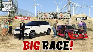 MAFIA CHALLENGED MICHAEL FOR BIG RACE | GTA 5 EPISODE 1