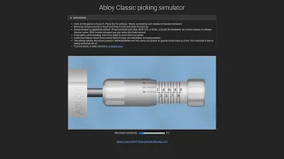 [17] Abloy Classic Picking Simulator