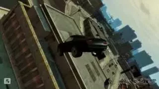 GTA IV - Аварии, падения и приколы! (Crashes, falls and fun!)