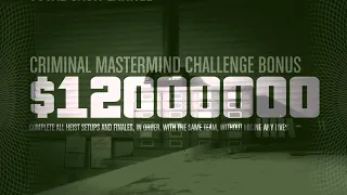 HOW TO DO THE CRIMINAL MASTERMIND CHALLENGE GTA ONLINE