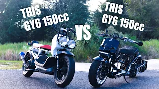 Battle of the GY6 150cc's! -Honda Ruckus-