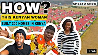 How This Kenyan Woman Built 200 Homes In Kenya REVIEW #SUBSCRIBE #CheetoCrew