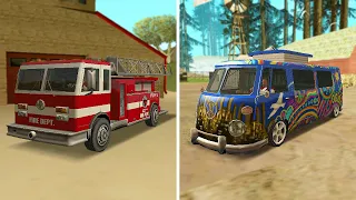 10 Vehiculos Unicos de GTA San Andreas