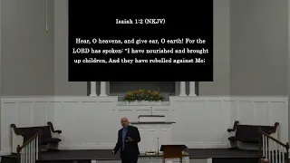 12/13 Midweek Bible Study Martin Miller Class 2 Book of Isaiah