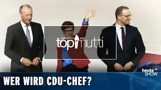 Wer wird CDU-Chef: Spahn, Merz oder AKK? | heute-show vom 23.11.2018