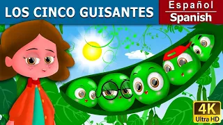 Los Cinco Guisantes | Five Peas In A Pod  | @SpanishFairyTales