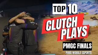 Unforgettable Moments: PMGC Finals' Top 10 Epic Plays of All Time! @PUBGMOBILEEsports