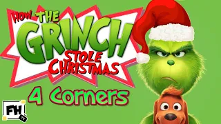 The Grinch Christmas Four Corners Fitness Challenge | Family Workout (Dr. Seuss)