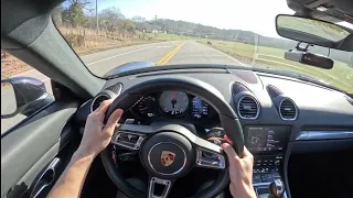 APR Tuned 718 Cayman S Hard Pull POV