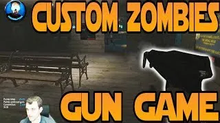 LOSER SLAPS ROOMMATE - "Train" Custom Zombies Gun Game Challenge