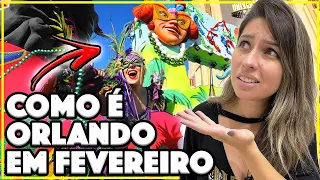 COMO É ORLANDO EM FEVEREIRO - TEM CARNAVAL? [ORLANDO MÊS A MÊS]