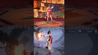 Masha Mai Shiranui MLBB VS Mai Shiranui HOK / KOG - mobile Legends VS Honor Of King