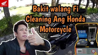 Bakit walang Fi Cleaning si Honda Motorcycle