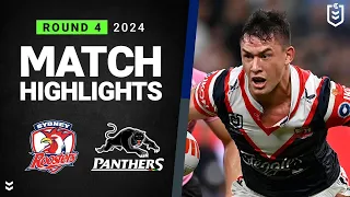 NRL 2024 | Roosters v Panthers | Match Highlights