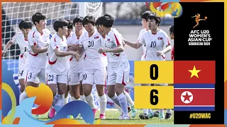 #U20WAC | Group B | Vietnam 0-6 DPR Korea