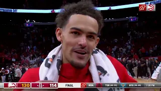 Trae Young becomes second player in NBA history to lead league in points and assists