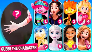 🔥Guess 50 Characters by their Hands | Princess Disney, Inside out 2, Disney Character
