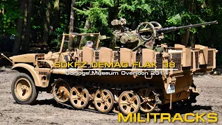 Sd.Kfz. 10 Demag Flak 38 Militracks 2014 Oorlogsmuseum Overloon
