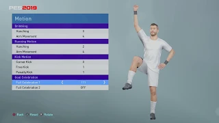 PES 2019 - All Motions & Goal Celebration