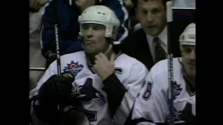 Mark Messier's first goal of the 1997-98 season