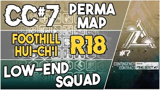 CC#7 Permanent Map - Foothill Hui-ch'i Risk 18 | Low End Squad |【Arknights】