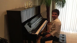 Georges Bizet: Farandole from L'Arlésienne - Piano Solo (9 Years Old)